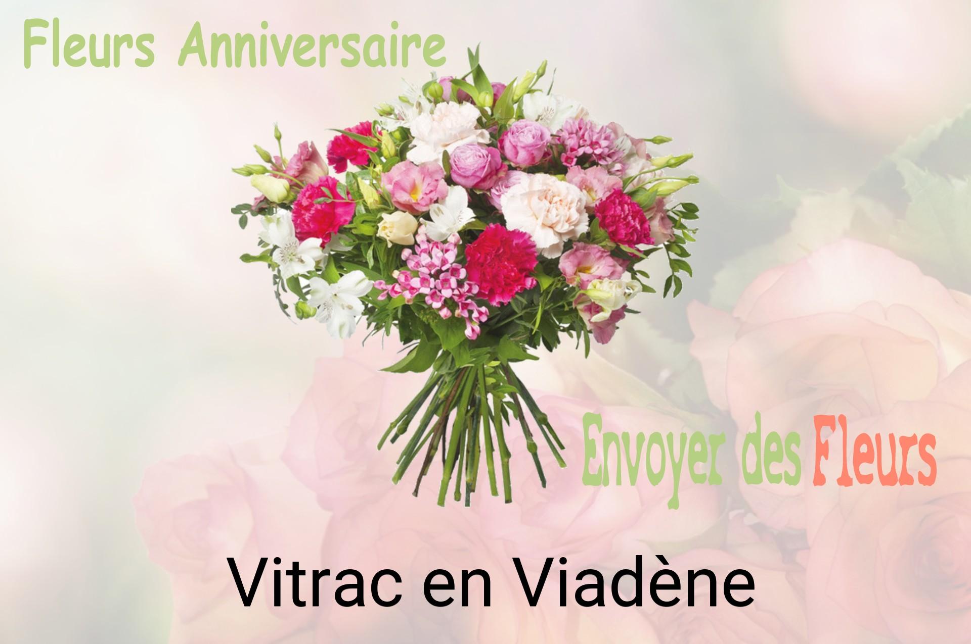 Bouquet de fleurs d’anniversaire livré à Vitrac-en-Viadène